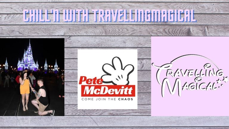 Disney Creators Travelling Magical sits down to "Chill with Pete McDevitt."