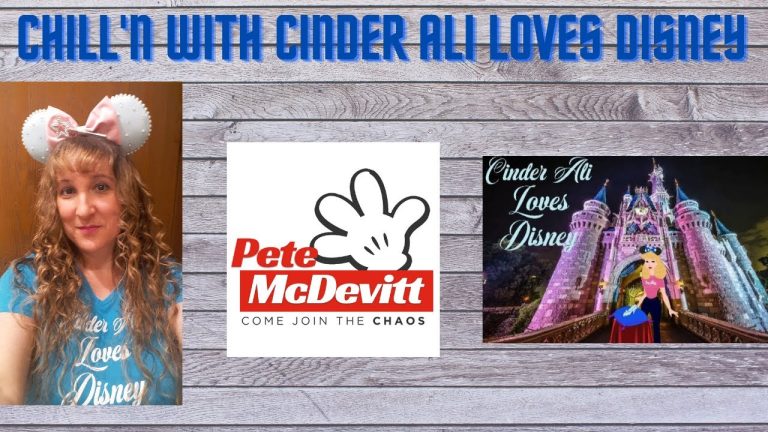 🔴Disney Interview LIVE - 'Chillin' with Cinder Ali Loves Disney.
