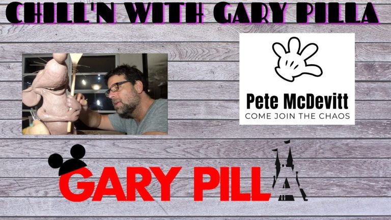 Disney Innovators & Sculptor Gary Pilla will "Chill with Pete McDevitt".