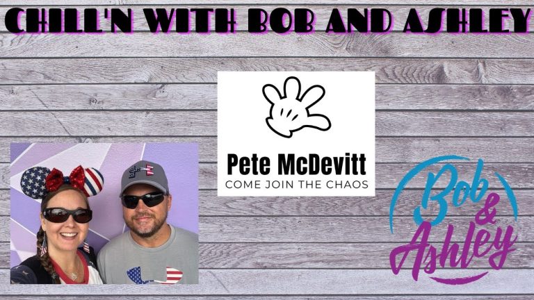 Disney Innovators Bob & Ashley will "Chill with Pete McDevitt"