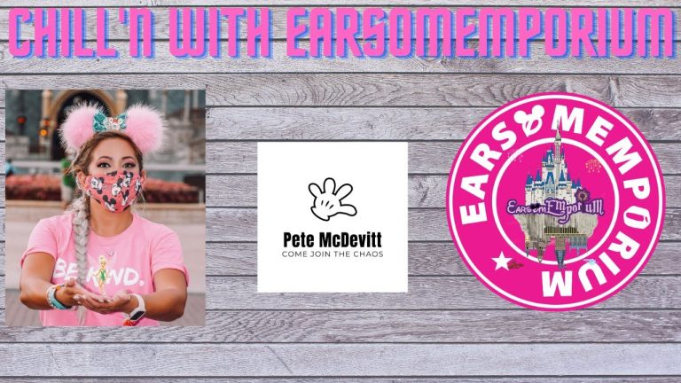 Disney Innovator Earsome Emporium is going to "Chill with Pete McDevitt".