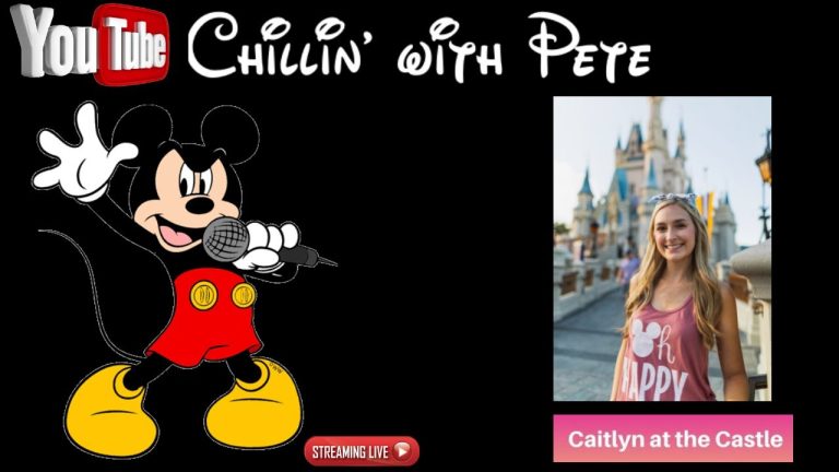 🔴Disney Interview LIVE - 'Chillin' with Caitlyn at the Castle