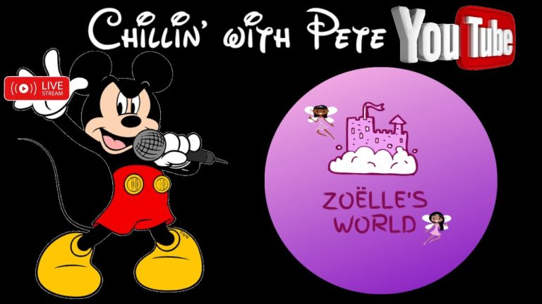 Disney Creator Zoelle's World is going to "Chill with Pete McDevitt".