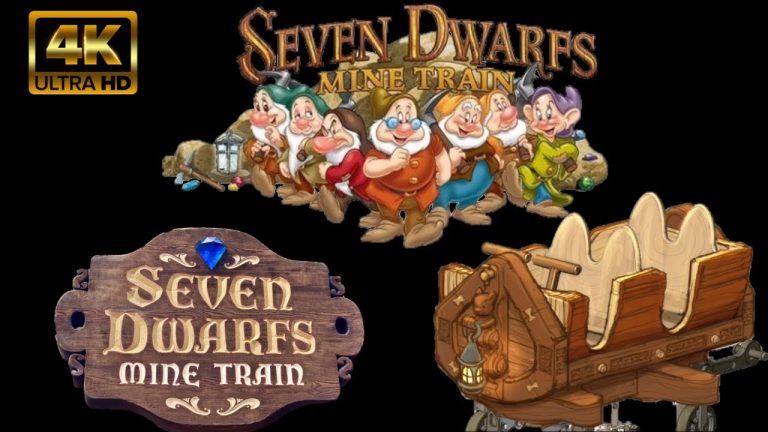 Seven Dwarfs Mine Train | 4K 1st ROW HD Full Ride Attraction | Magic Kingdom | Walt Disney World