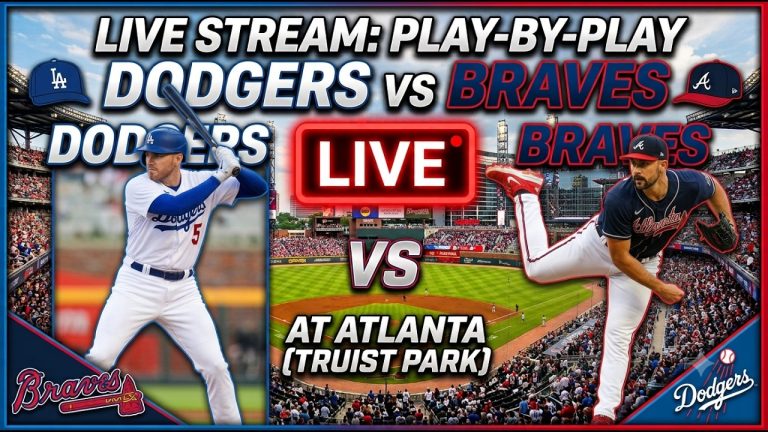 Dodgers vs Braves Live Stream: MLB Game Online Free Watch