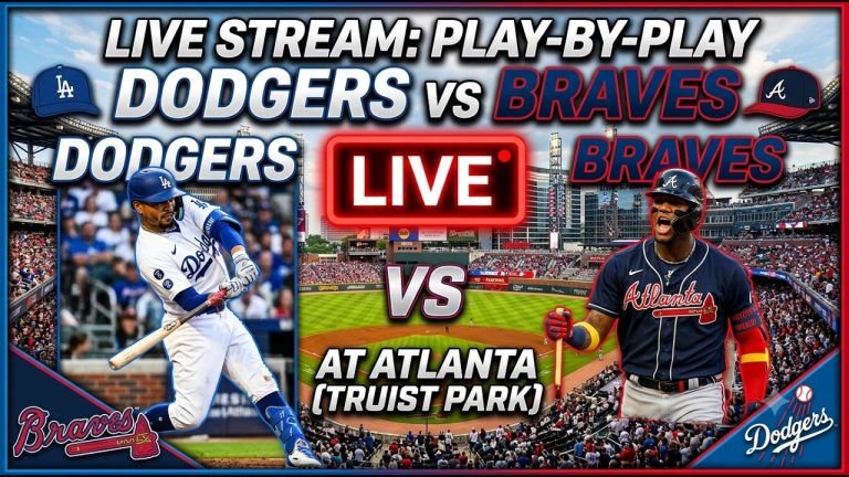 Dodgers vs Braves Live Stream: MLB Game Online FreeWatch