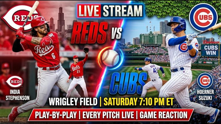 Cubs vs Reds Live Stream: Chicago Cubs vs Cincinnati Reds | MLB Live Today