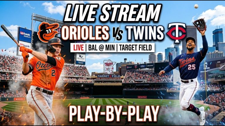 LIVE: Baltimore Orioles vs. Minnesota Twins | MLB Play-by-Play & Commentary