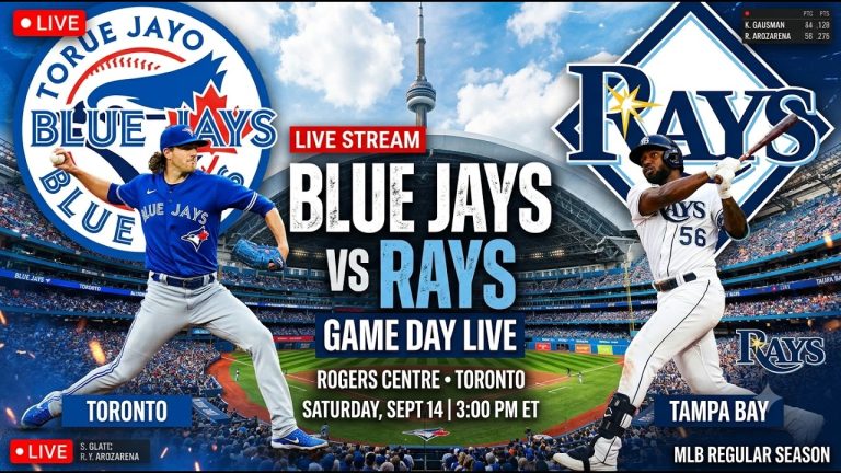 Toronto Blue Jays vs Tampa Bay Rays - Live Stream & Game Coverage⁠